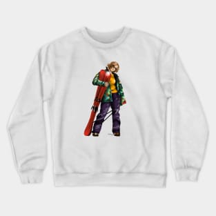 Ski girl Crewneck Sweatshirt